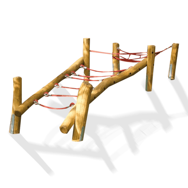 klatretrappe og net