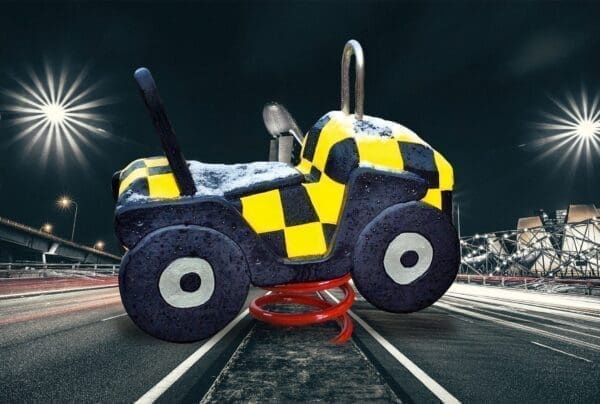 vippedyret sikkerhedsbilen - Image 2
