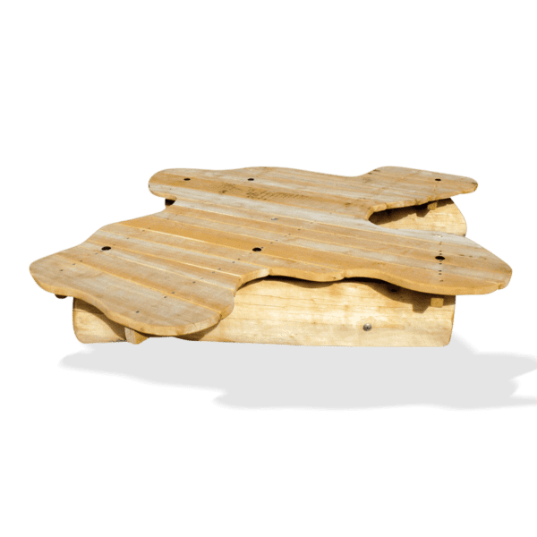 det bølgende sandbord