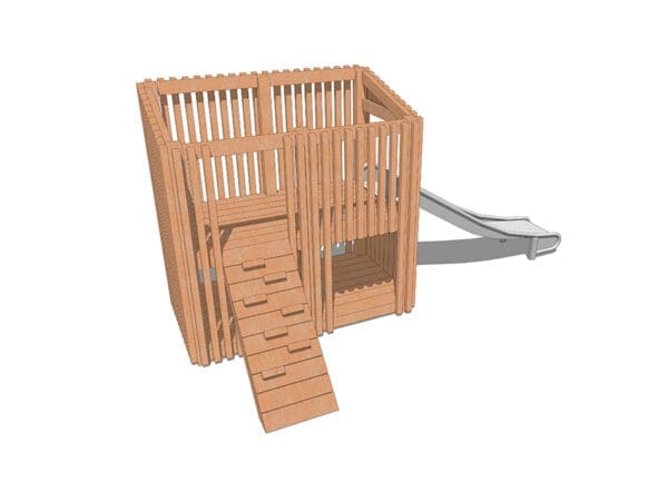 CADO PLAY MINILIE MED HULE OG RUTSCHEBANE